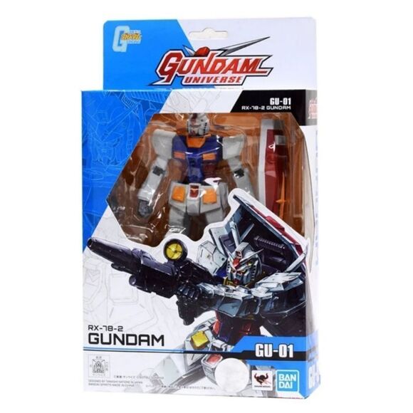 Bandai Gundam Universe RX-78-2 Gundam GU-01 Figure - Picture 5 of 9